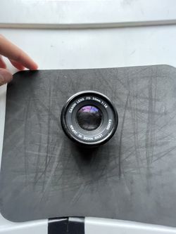 CANON FD 50 mm 1:.18 lens made in japan