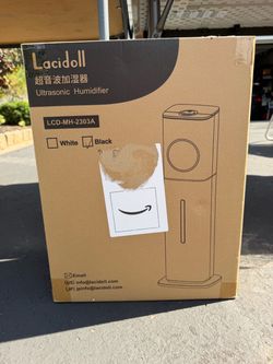 Ultrasonic humidifier (BRAND NEW)