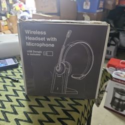 Wireless Headset, Bluetooth