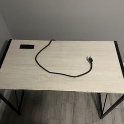 Foldable Table With Cord 