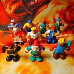 Vintage Fisher-Price GeoTrax Mini Figures