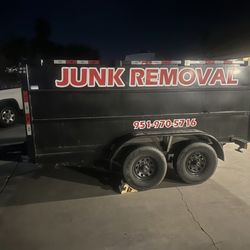 Dump Trash Pickup Trailer 