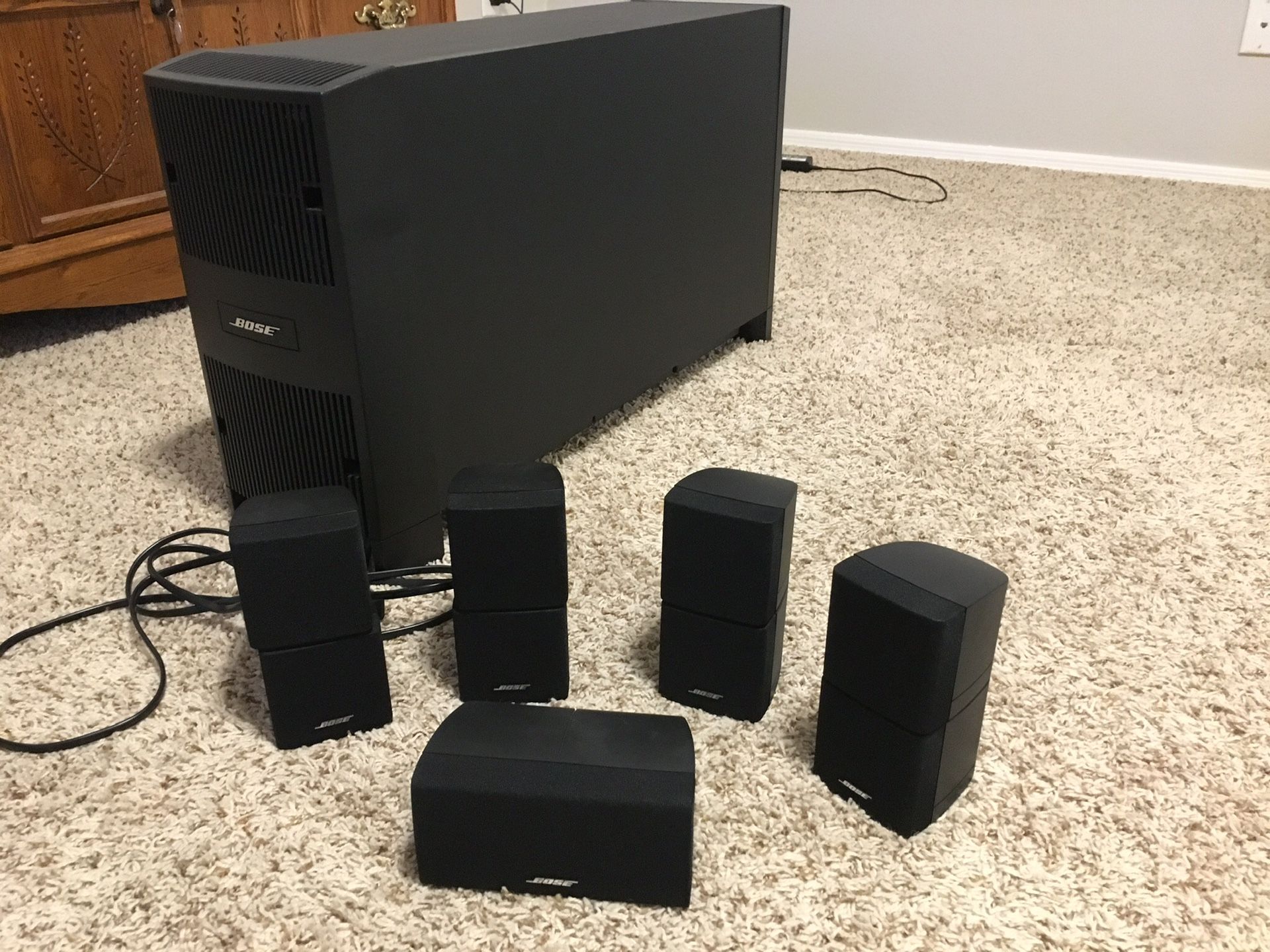 6.1 Bose Acoustimass® 16 Series II home entertainment speaker system