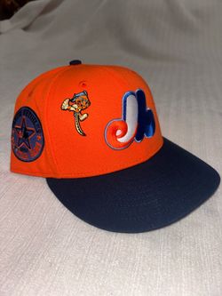 RARE- Montreal Hat with Mascot Pin - Partie D'étoiles 1982 Allstar Game