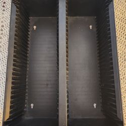  CD Holder, Black - Holds 60 Cds