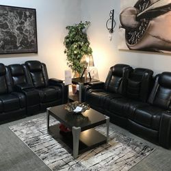 Party Time Sofa &loveseat 🔥 Black Friday Special🛍️