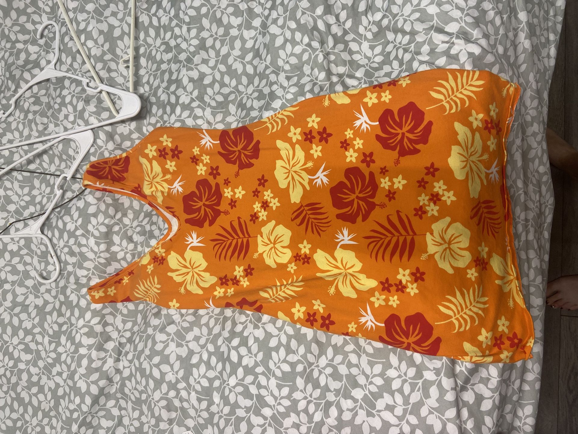 Small Orange Dress