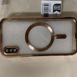 New Gold Case iPhone Xs 