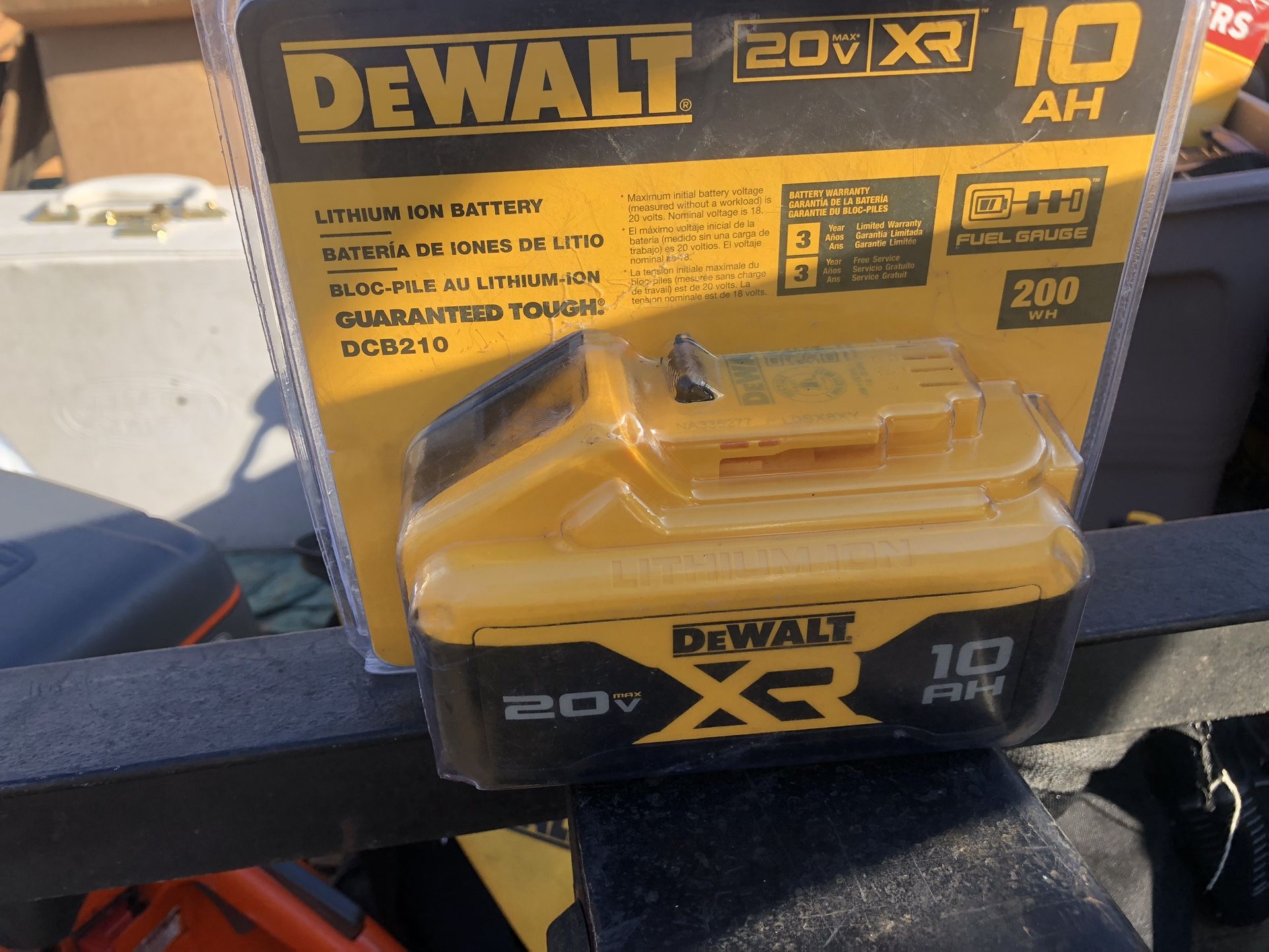 DeWalt XR 10ah Battery