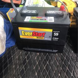 2 Brand New Ever start Battteries And Power Tools