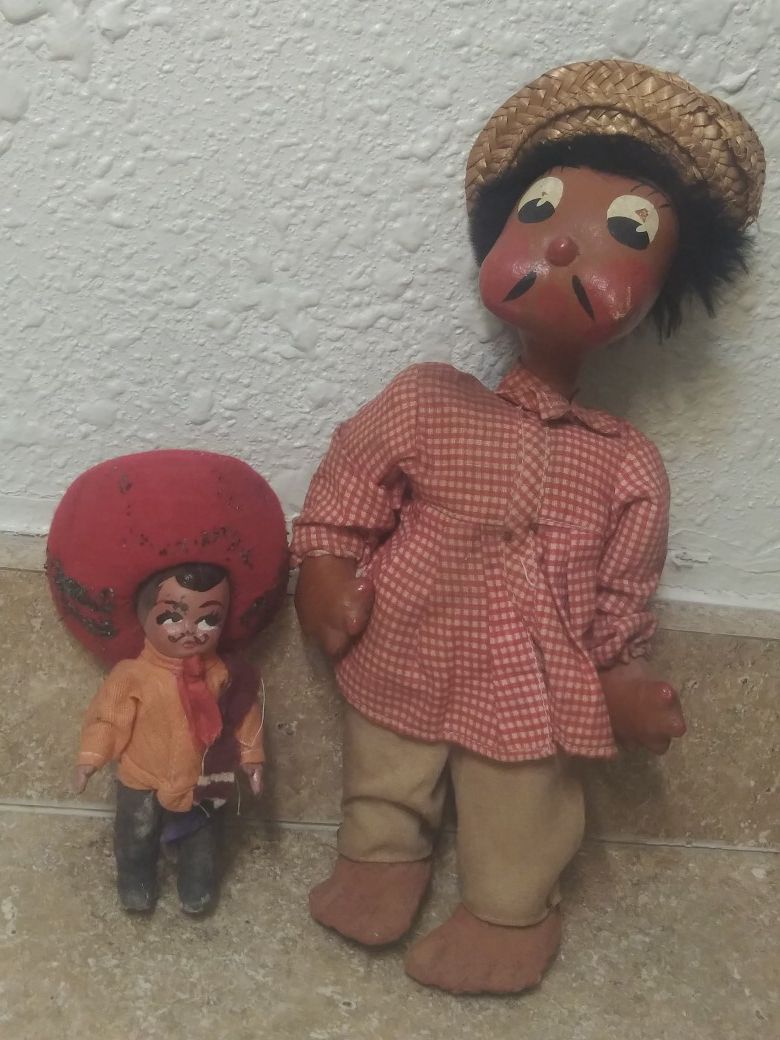 (VINTAGE) 1960s made in Mexico Campesino doll