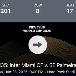 Inter Miami Vs Palmeiras - FIFA world Cup