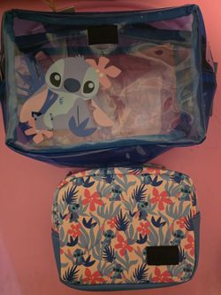Disney Lilo & Stitch Cosmetic Bag Set
