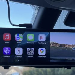 DashCam With apple Car Play