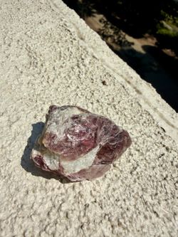 Natural Lepidolite (Purple Mica) Crystal on Quartz – Raw Specimen