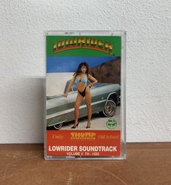 Lowrider Soundtrack Volume V Cassette