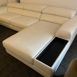 New White Sectional Sofa