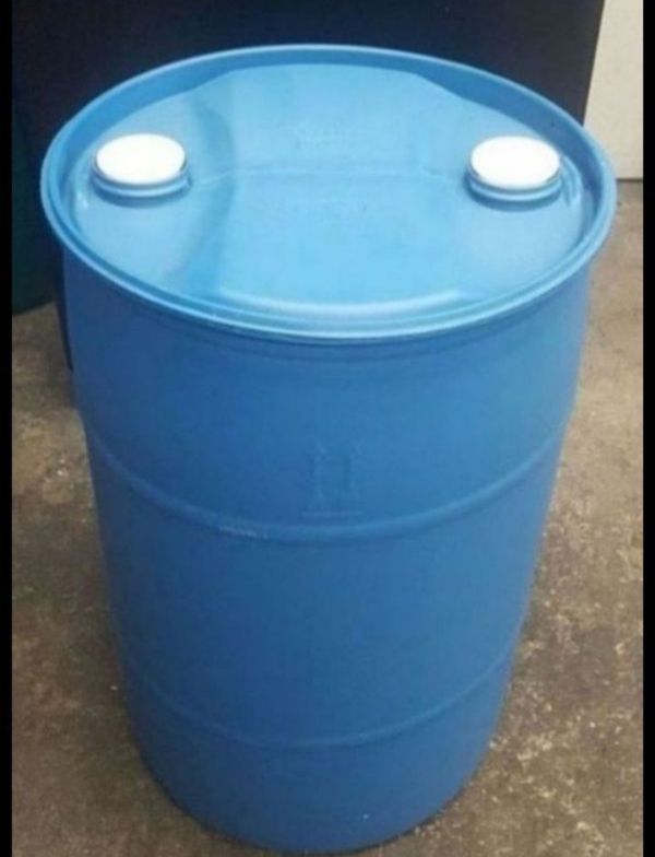 55 Gal Food Grade Barrels Blue Close Top Barrel Drums Containers