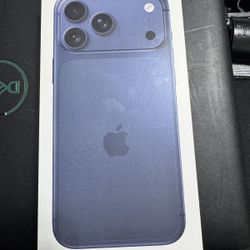 Apple iPhone 17 Pro Max - Deep Blue- Unlocked SEALED