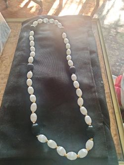 Vintage Woven Pearl Necklace $25. o.b.o