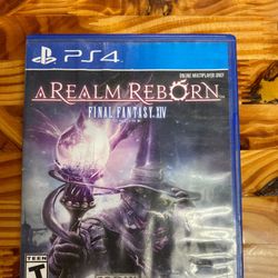 PS4 A Realm Reborn Final Fantasy XIV game