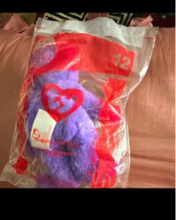 Ty Grimace the Bear McDonald's Beanie Baby #12