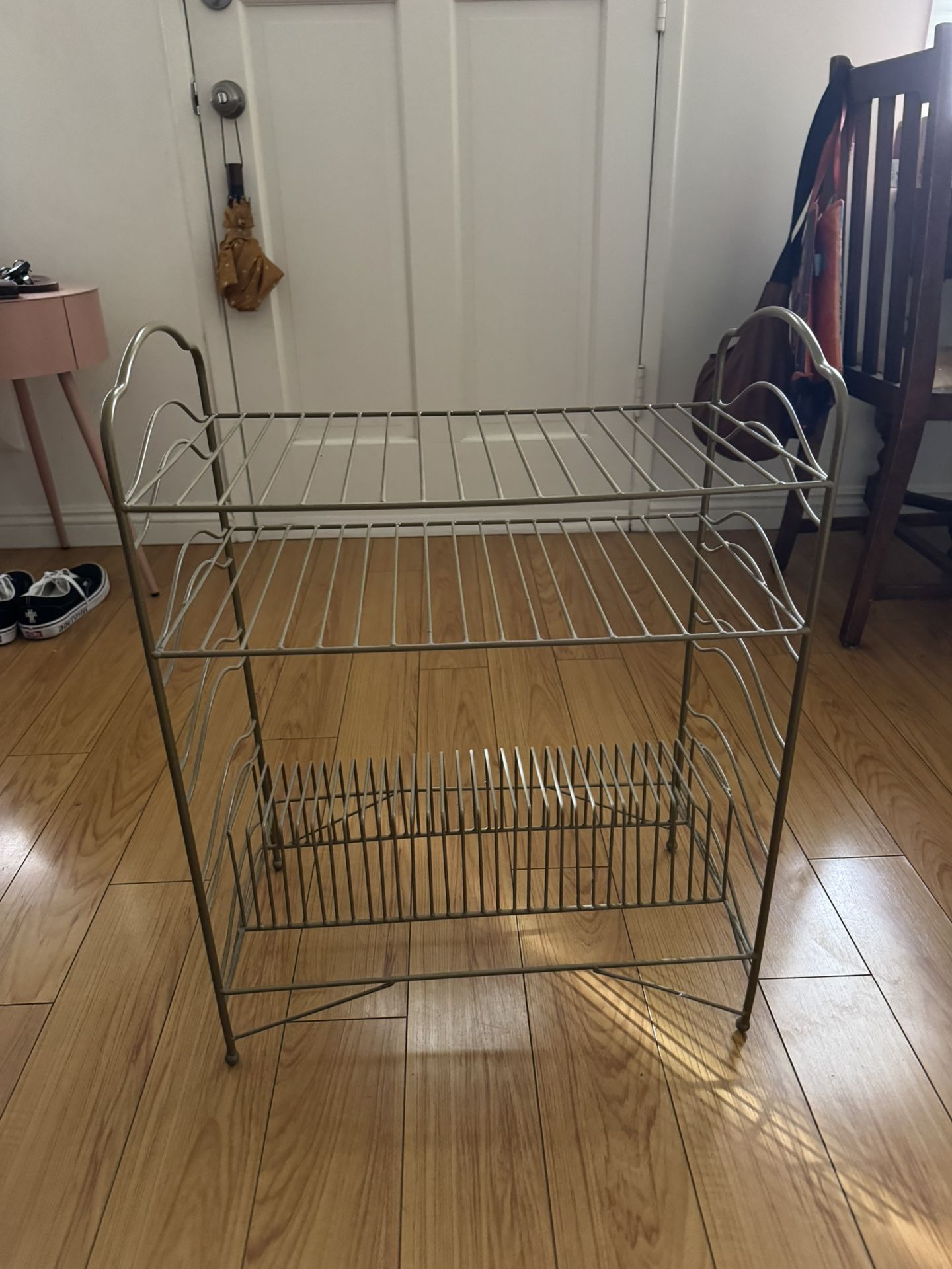 Record Storage Shelf