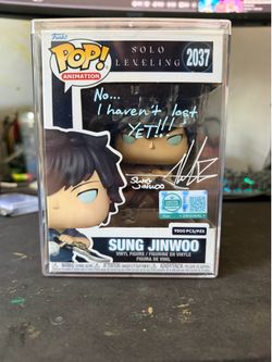 Sung Jinwoo LE signed Funko Pop