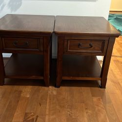 Signature By Design Traditional End Tables.