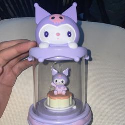 Kuromi Light Up Glass Globe Decoration