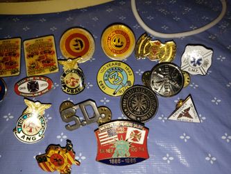 Fire company related pins