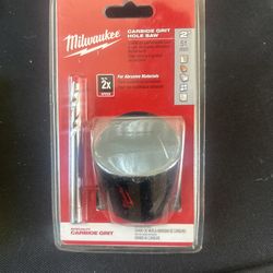 MILWAUKEE CARBIDE GRIT 2" HOLE SAW 49-56-0444 For abrasive materials