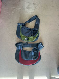 Dog sling style carriers
