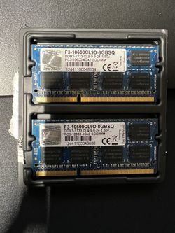 DDR3 - 1333 8gb 4gb x2