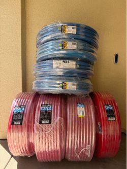 Brand New - Apollo PEX-A Expansion Pipe (3/4in. RED & 1in. BLUE)