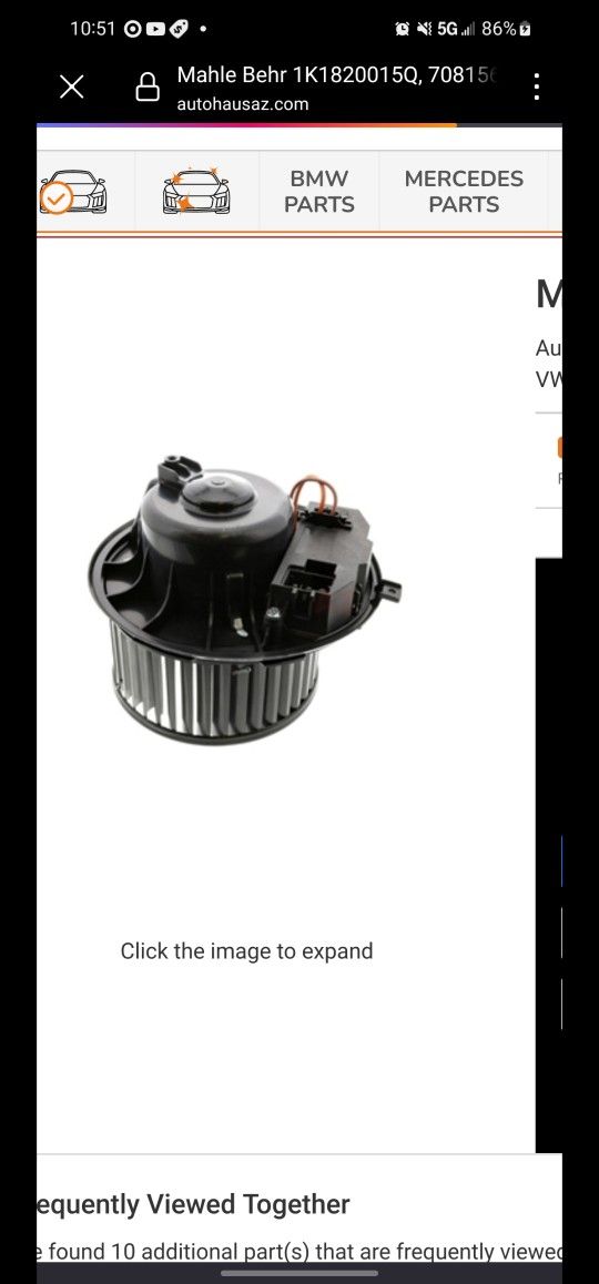 Vw Blower Motor