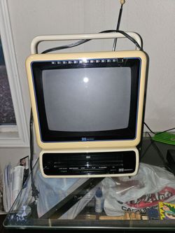 Tv with VHS player