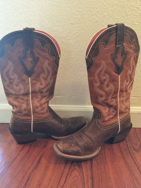 Women's Crossfire Caliente Ariat Cowboy Boots Size 9 B