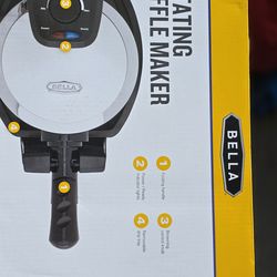 BRAND NEW BELLA ROTATING WAFFLE MAKER