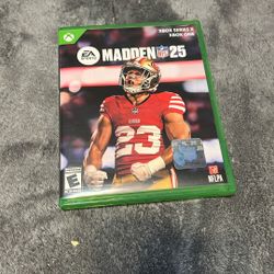 Madden 25 Xbox Series X/Xbox One Video Game