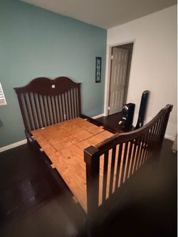 Dark Cherry Bedroom Full Set