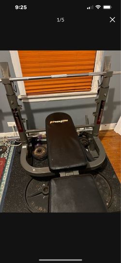 Weight bench. No weight included.