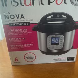 instant pot duo nova 6 quart 