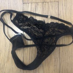 Black thong Panties