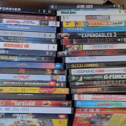 DVDs over 30 movies