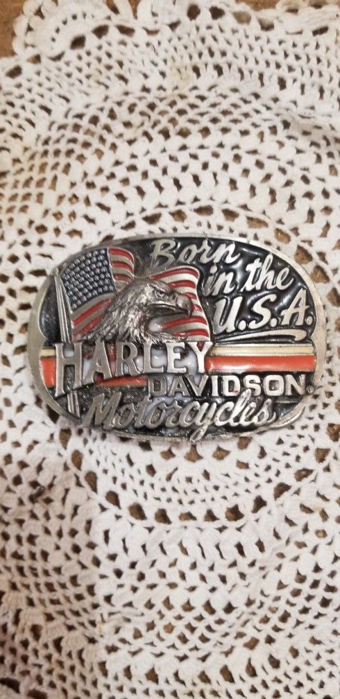 1991 Harley Davidson Belt Buckle