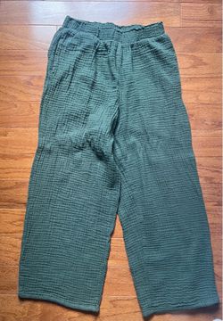 Jessica Simpson Textured Linen Pants