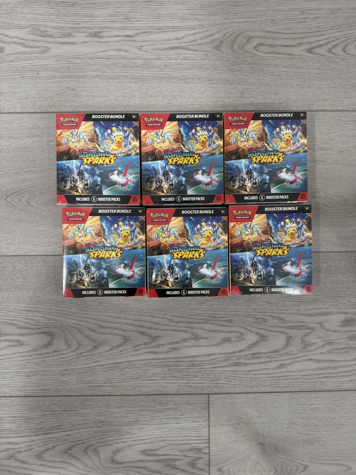 Pokemon Surging Sparks Booster Bundle