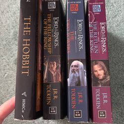 Lord Of The Rings Book 1-3 Plus The Hobbit