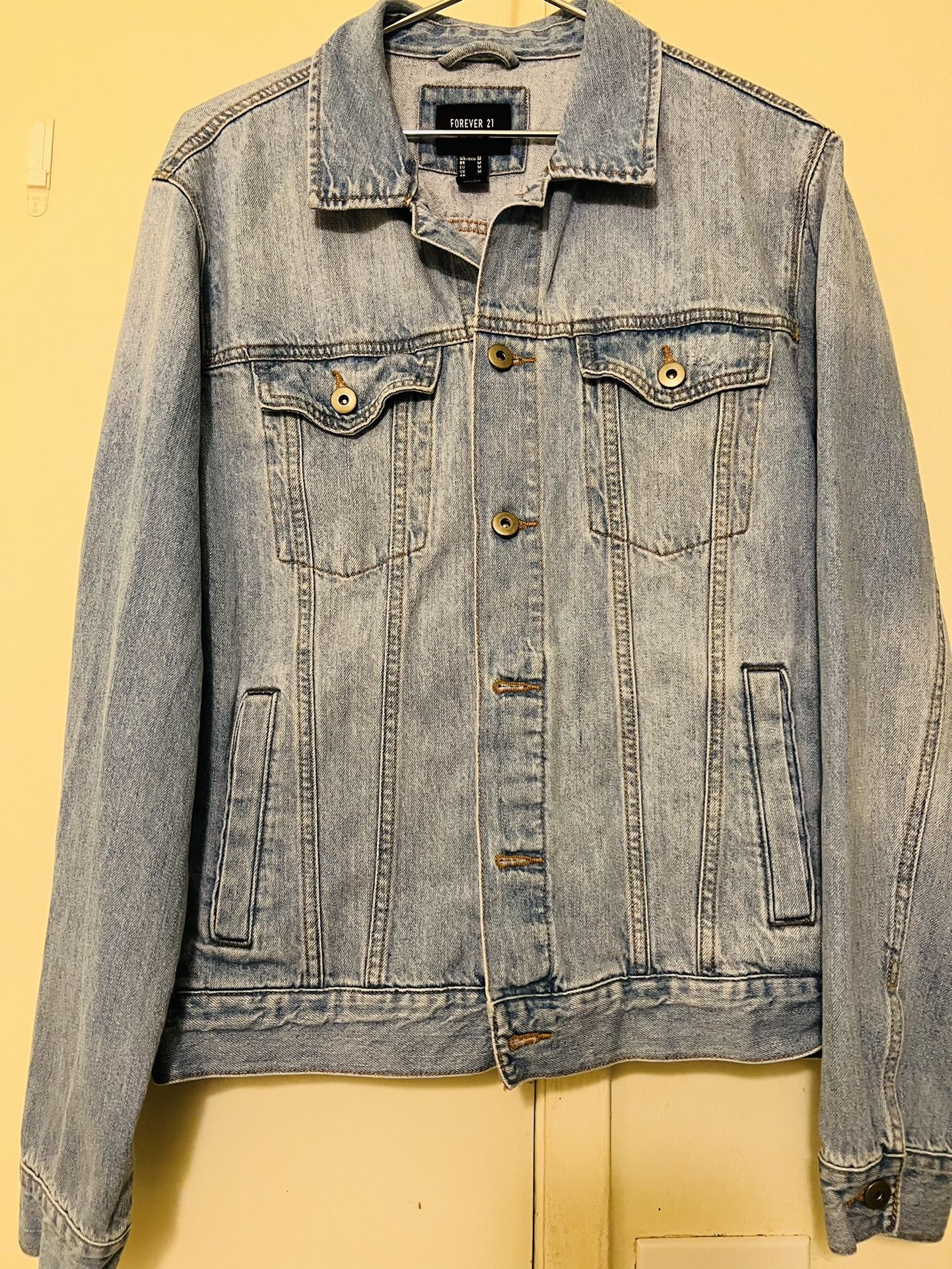 Mens Denim Jacket .